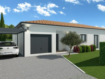 Ref:53286 - Maison familiale de 90 m² avec un garage de 1...