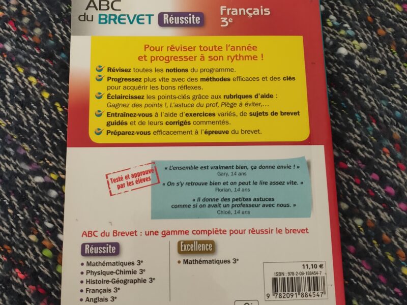 ABC du Brevet Français 3e