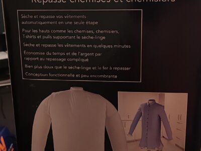 Repasse chemise