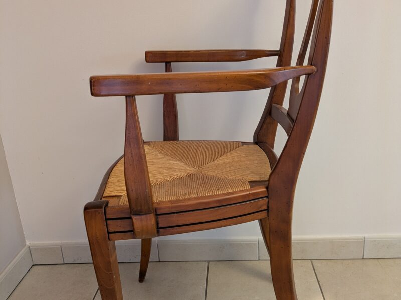 Ensemble de chaises en merisier massif