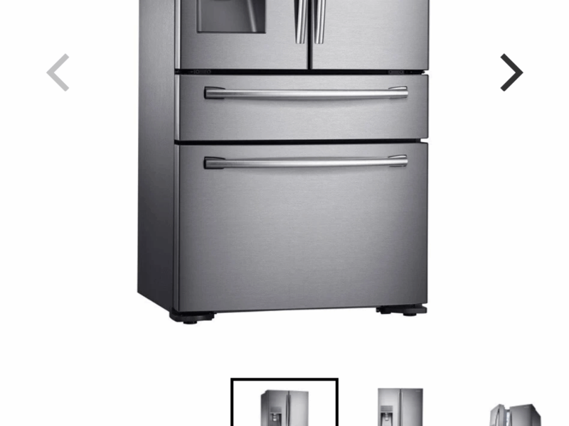 Réfrigérateur multiportes distributeur d’eau gazeuse (unique) SAMSUNG RF24HSESBSR.