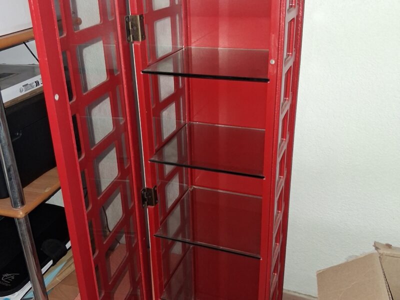 Porte cd rouge anglais