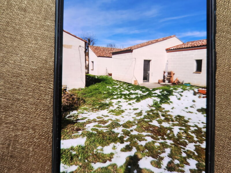 Terrain 1300m2 plus 153m2 de plancher habitable