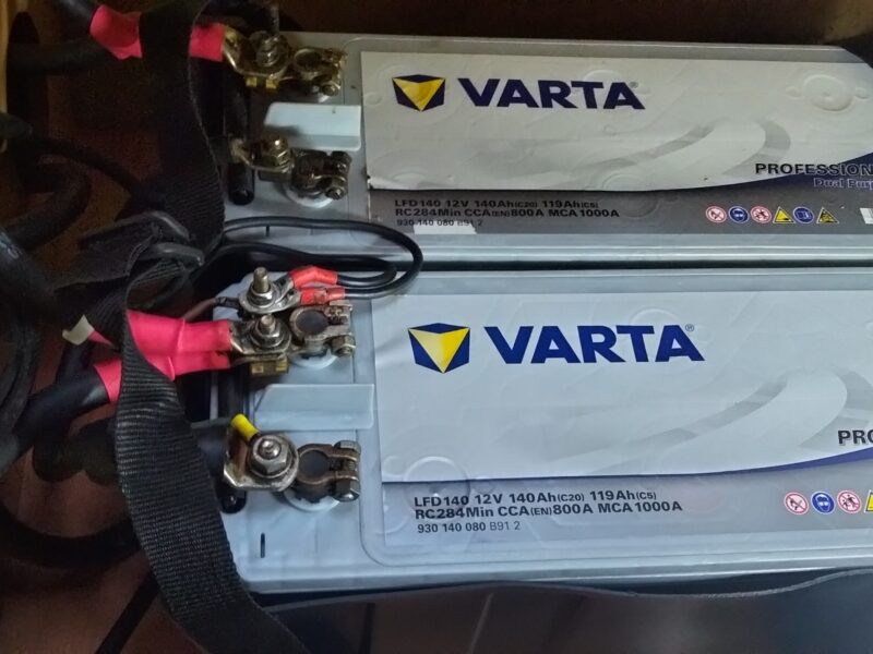 Batteries décharge lente