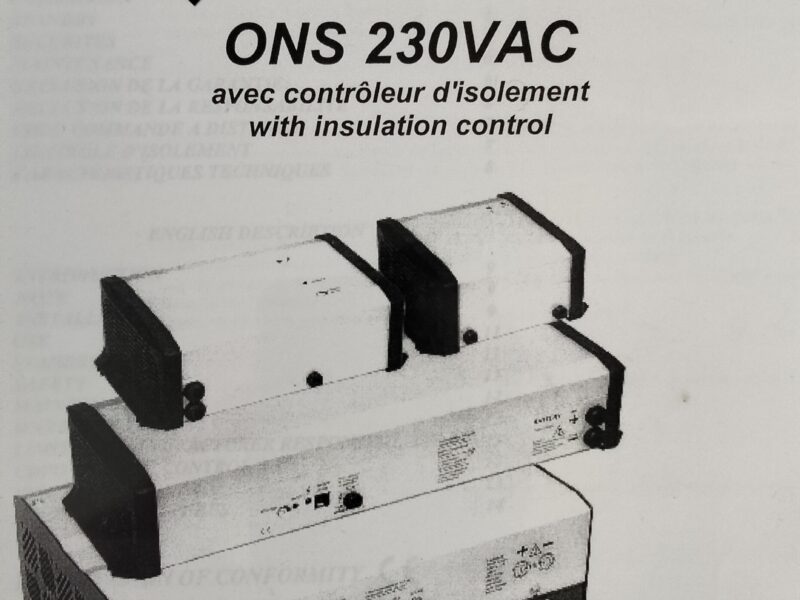 Convertisseur 12/220v