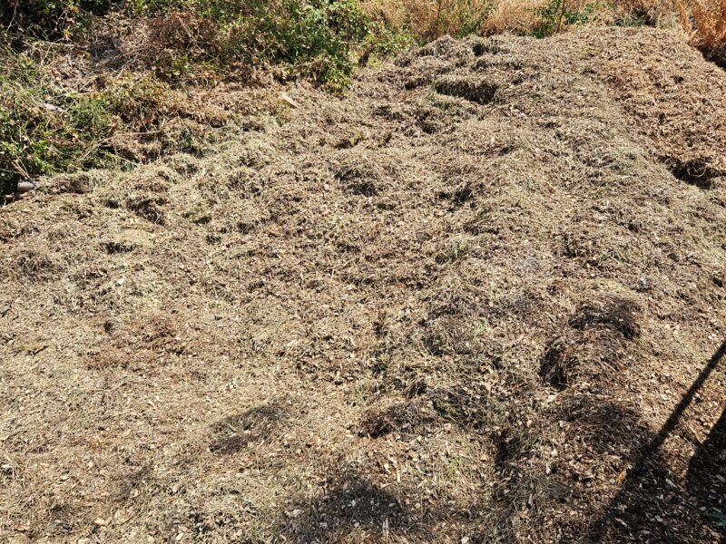 Vends copeaux de bois BRF pour plantations et jardins 14 €le m3 sur place possibilité livraison